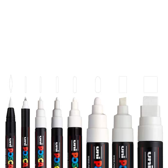 POSCA All White Paint Marker Set Michaels - Main Image